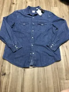 【新品】Levi's 長袖デニムウエスタンシャツ Lサイズ