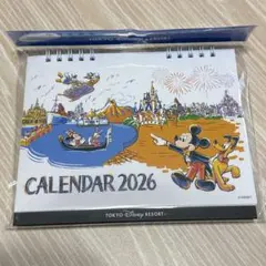 東京ディズニーリゾート　卓上カレンダー 2026