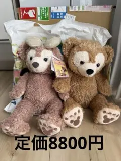 新品タグ付き　ダッフィー＆シェリーメイ ぬいぐるみセット