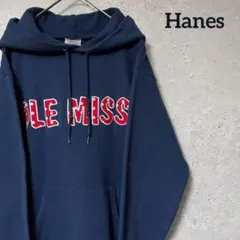 Hanes ヘインズ パーカー ミシシッピ大学 OLE MISS カレッジ S
