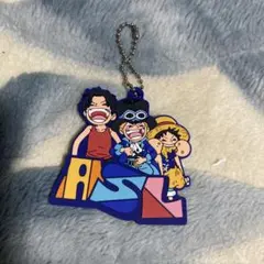 ワンピース ASL ラバーキーホルダー