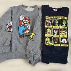 マリオ　長袖トレーナー　140
