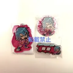 イナズマイレブンGO イーダイナー　缶バッジ キーホルダー 狩屋マサキ