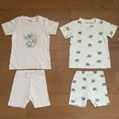 H&M コットンパジャマ 2組セット 85cmのサムネイル