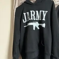 未使用級 美品✨ JARMYブラックパーカー XS激レア ステッカー付き