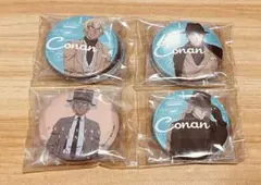 セット最安値☆名探偵コナン ラッキーくじ 缶バッジ 赤井秀一 安室透 ジン