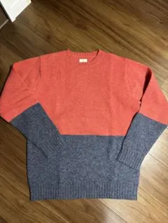 【人気のXLサイズ】BEAUTY & YOUTH バイカラーセーター