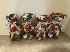 CONRAD⭐︎2020限定 国旗柄ぬいぐるみ 4体セット