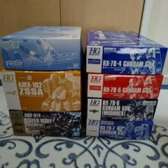 ガンプラまとめ売り 計8個 HG ガンダム7号機 他 - メルカリ