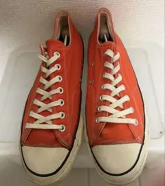 オリジナル！希少カラー　70s コンバース　チャックテイラー　LOW オレンジ