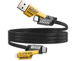 ３個いれ グケーブル 多機能充電コード usb c ケーブル タイプc