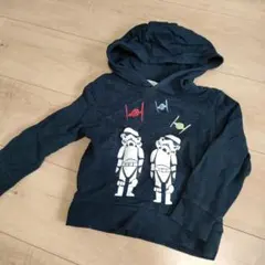 H＆M　スターウォーズ裏起毛パーカー