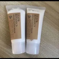 LEAF & BOTANICS GINGER HANDCREAM 2本セットのサムネイル