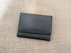 美品 極上財布 BECKER 三つ折り財布 黒