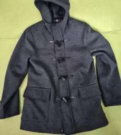 BEAMS　ビームス　グレー ダッフルコート　Lサイズ