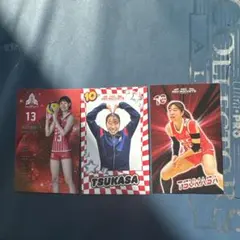 【忠様専用】NECレッドロケッツ　トレーディングカード　３枚　和田１枚中川２枚