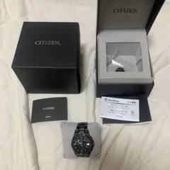 CITIZEN アテッサ クロノグラフ　ソーラー電波腕時計 エコドライブ
