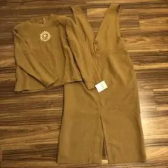 【新品未使用タグ付き】ジャンパースカート＆トップス