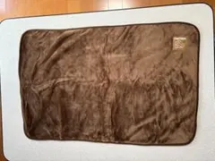 新品　未使用　美品　RISURURU ブラウン フリースブランケット
