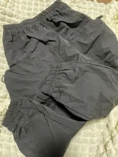 シャカシャカズボン　ブラック