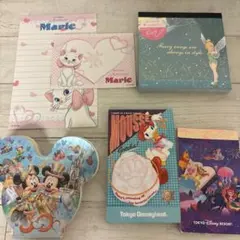 ディズニー メモ帳 5冊セット