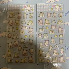 ポチャッコ ぷくっとシール　2枚
