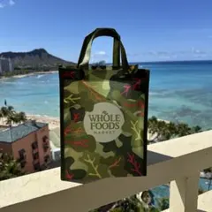 最新モデル【新品未使用】ホールフーズ　 エコバッグ　ケール　ハワイ