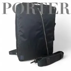 ✨美品✨ PORTER リフト 3way ビジネスバッグ　リュック 2層 メンズ