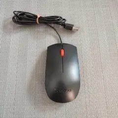 Lenovo 純正 両利き用 有線 USBマウス 黒色「SM-8823」のサムネイル