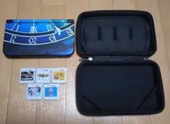 Newニンテンドー3DSLL(訳あり)＋ソフト5本＋専用ケース