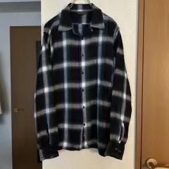 VAN HEUSEN オンブレチェック レーヨンシャツ70s 60s