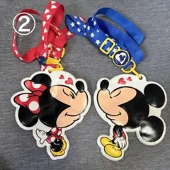 東京ディズニーリゾート ミッキー ミニー チケットストラップセット