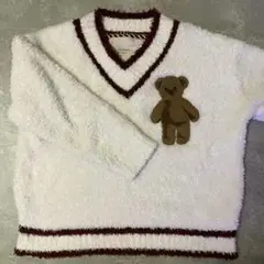 GELATO PIQUE テディベア Vネックルームウェア