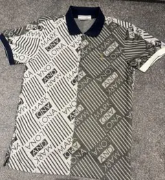 MARK & LONA ストライプポロシャツ サイズ48