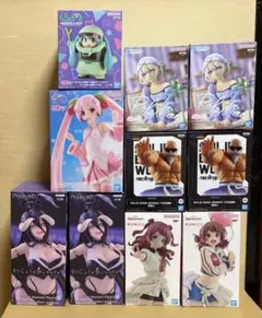 最新プライズフィギュア　10体　まとめ売り　初音ミク　アルベド