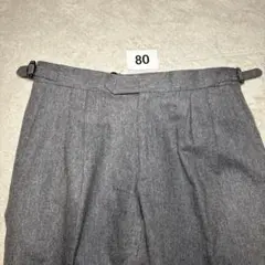 80 未使用　ジェルマーノ　germano ウール　スラックス　42