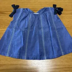100センチ　ノースリーブ 肩リボンのサムネイル