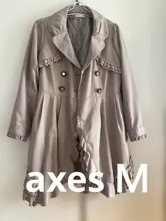 axes アクシーズファム　コート　春秋冬 Ｍサイズ　ベージュ