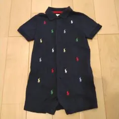 幼児用ポロロンパース(サイズ:80、ブランド:ラルフローレン)