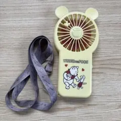 くまのプーさん　２ＷＡＹ　ハンディ扇風機 ゼクシィ