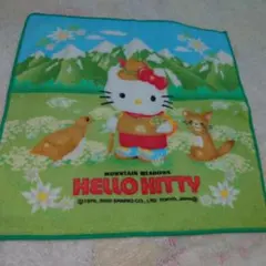 MOUNTAINMEADOWSHELLOKITTYプチタオル