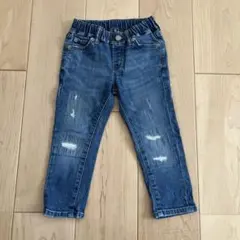 ユニクロ　ダメージデニム　100