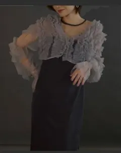 My shawty 2way tule bolero dress オケージョン