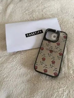 CASETiFY メタリックローズ iPhone16 Pro スマホケース