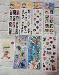NARUTO シール ステッカー 2004年4枚セット バラ売り可能 - メルカリ