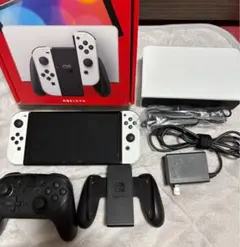 Nintendo Switch (有機ELモデル) 本体 + プロコントローラー