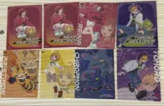 デジモンビートブレイク クリアカード 8枚セット