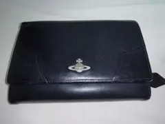 Vivienne Westwood　二つ折り財布　オーブ　レザー　ブラックのサムネイル