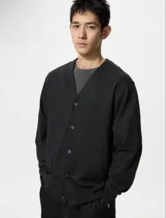 UNIQLO エアリズムコットンガーデン　Lサイズ　ブラック