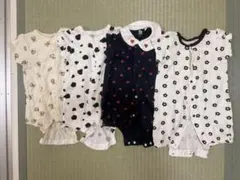 半袖　ロンパース 前開き　60~70cm まとめ売り